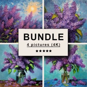 Lilacs Impressionism Bundle