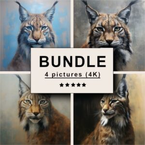 Lynx Oil Painting Bundle