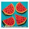 Mike smith watermelon slices art