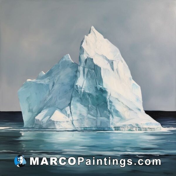 Myrl bjornson paintings iceberg 1