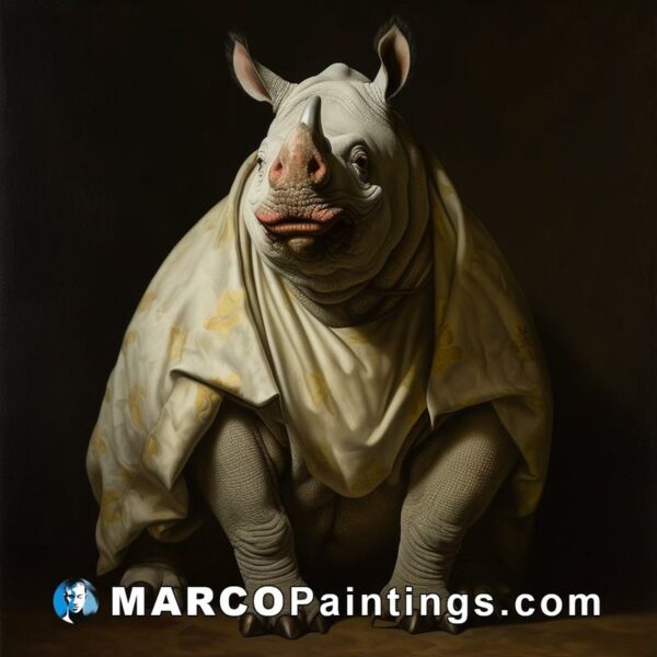Nasheel reynolds portrait rhino the new york museum