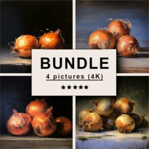 Onions Oil Painting Bundle