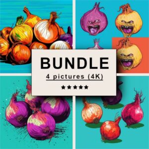 Onions Pop Art Bundle