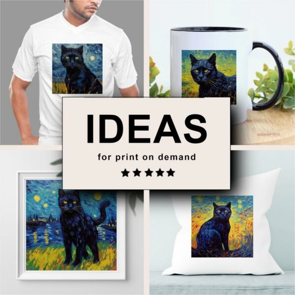 Panther Impressionism Merchandising