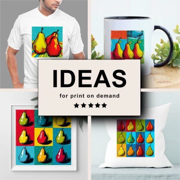 Pears Pop Art Merchandising
