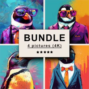 Penguin Pop Art Bundle