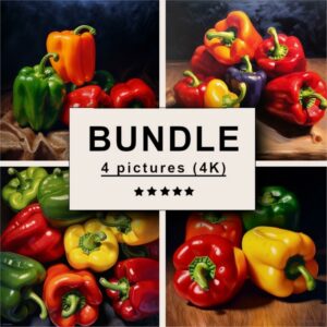 Peppers Oil Painting Bundle