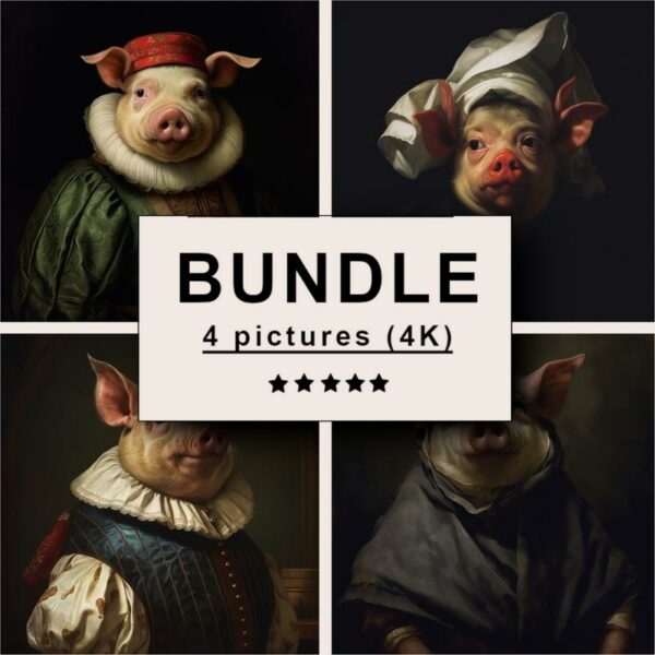 Pig Dramatic Lighting Bundle