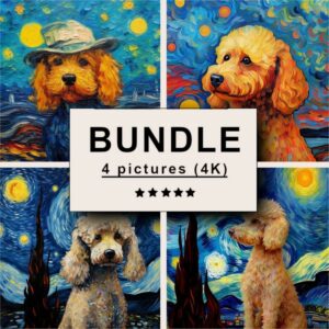 Poodle Impressionism Bundle