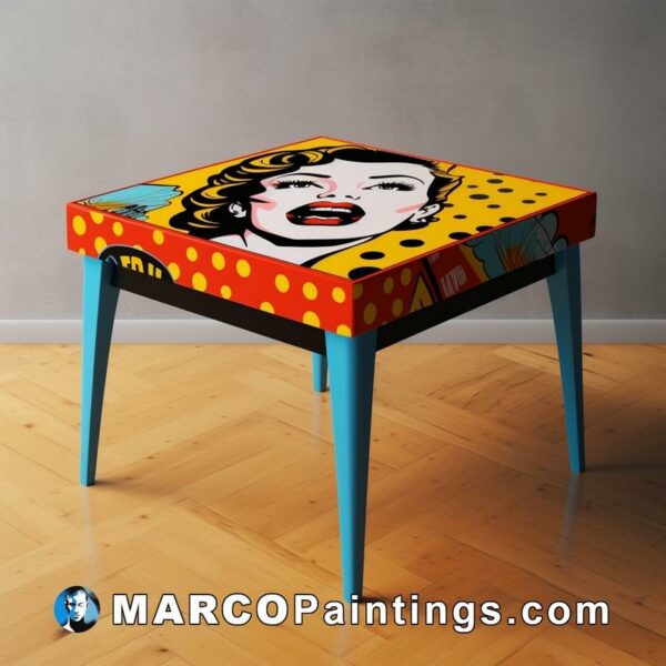 Pop art coffee table