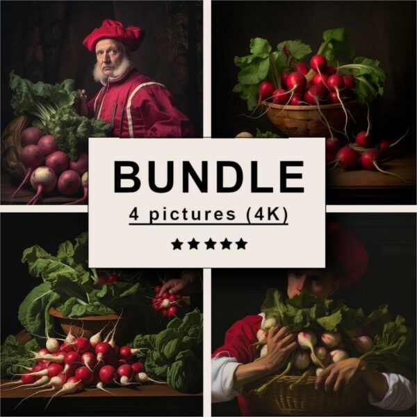 Radishes Dramatic Lighting Bundle