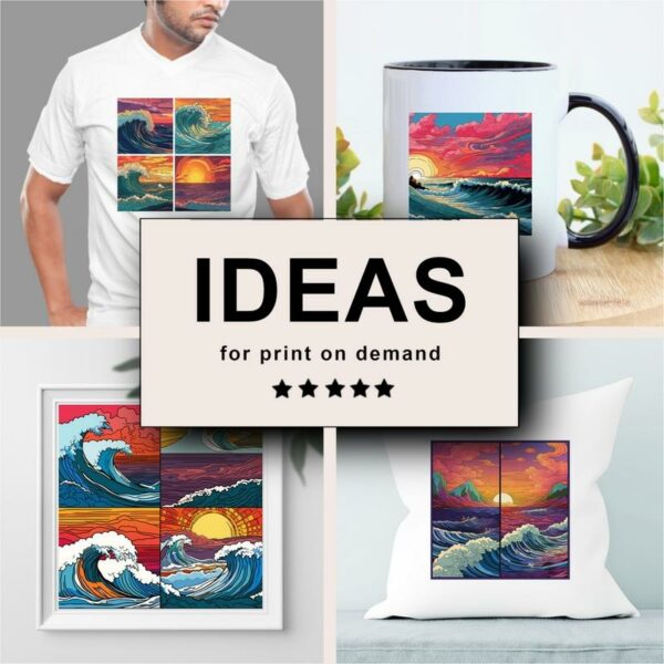 Seascapes Pop Art Merchandising