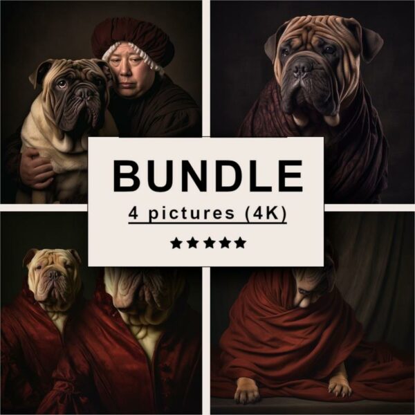 Shar Pei Dramatic Lighting Bundle