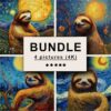 Sloth Impressionism Bundle