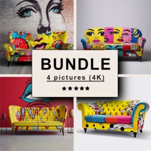 Sofa Pop Art Bundle