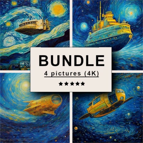 Spacecraft Impressionism Bundle