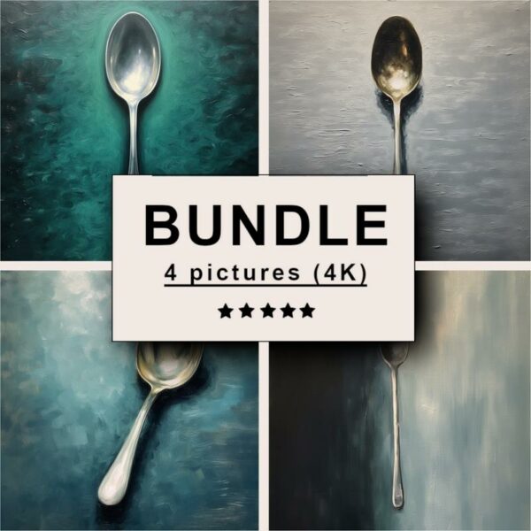 Spoon Oil Painting Bundle