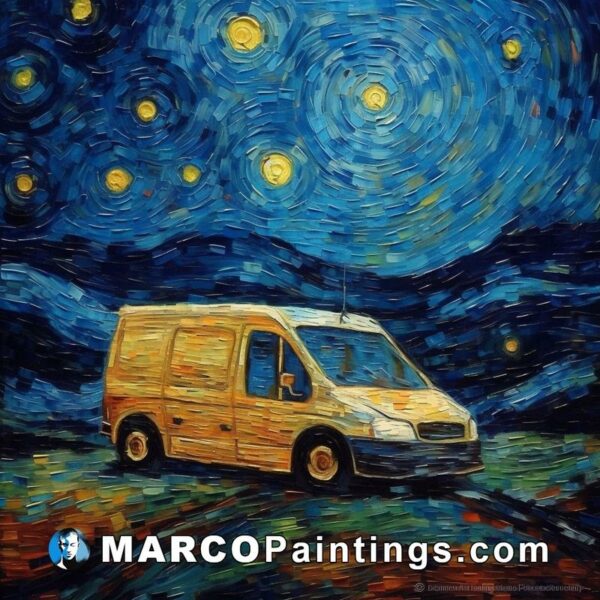 Starry van by paul jenkins