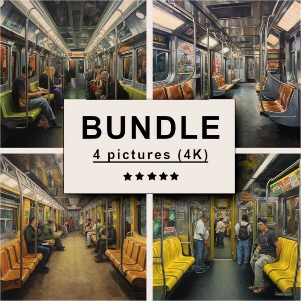 Subway Oil Painting Bundle