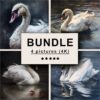 Swan Oil Painting Bundle