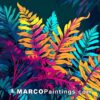 The colorful tropical plant life wallpaper