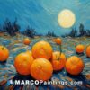 The painting of oranges and the moon