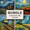 Train Impressionism Bundle