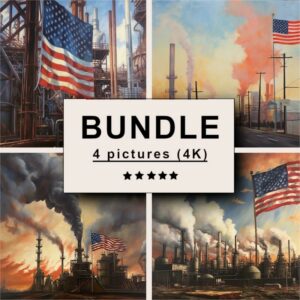 United States Oil Painting Bundle