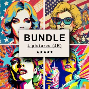 United States Pop Art Bundle