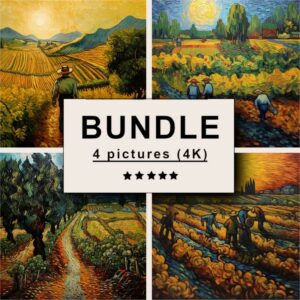 Vineyard Impressionism Bundle