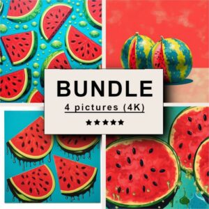 Watermelons Pop Art Bundle