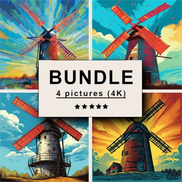 Windmill Pop Art Bundle
